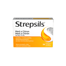 Strepsils Med a Citron, 24, 36 pastilek