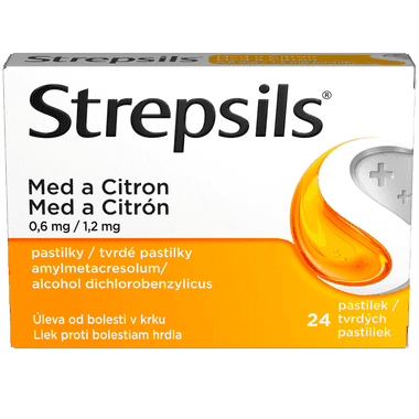 Strepsils Med a Citron, 24, 36 pastilek